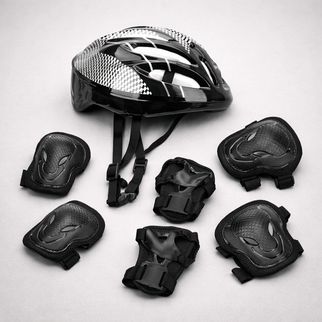 Latest Adjustable Outdoor Kids Protective Gear Set